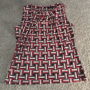 Tommy Hilfiger Sleeveless Pleated Blouse. Size M
